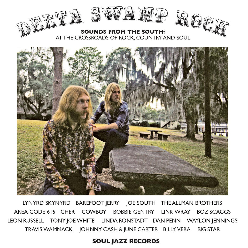 VA - Delta Swamp Rock - 2 LP set on limited GOLD vinyl w/ download