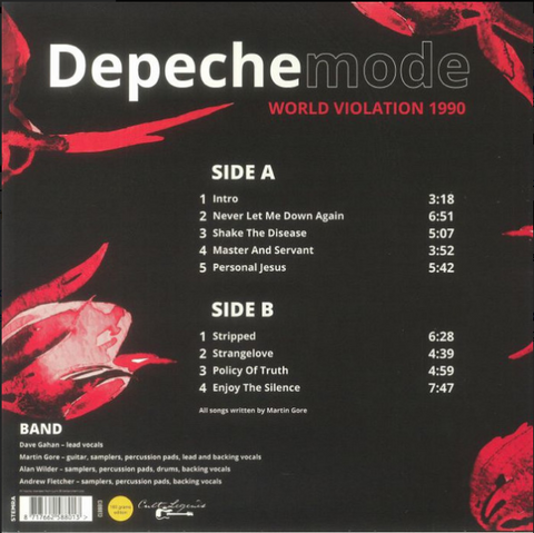 Depeche Mode - World Violation Tour 1990 - Live radio broadcast Depeche Mode - World Violation Tour 1990 - Live radio broadcast