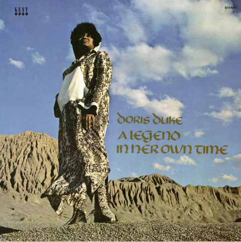 Doris Duke - A Legend in Her Own Time - import LP on limited colored vinyl