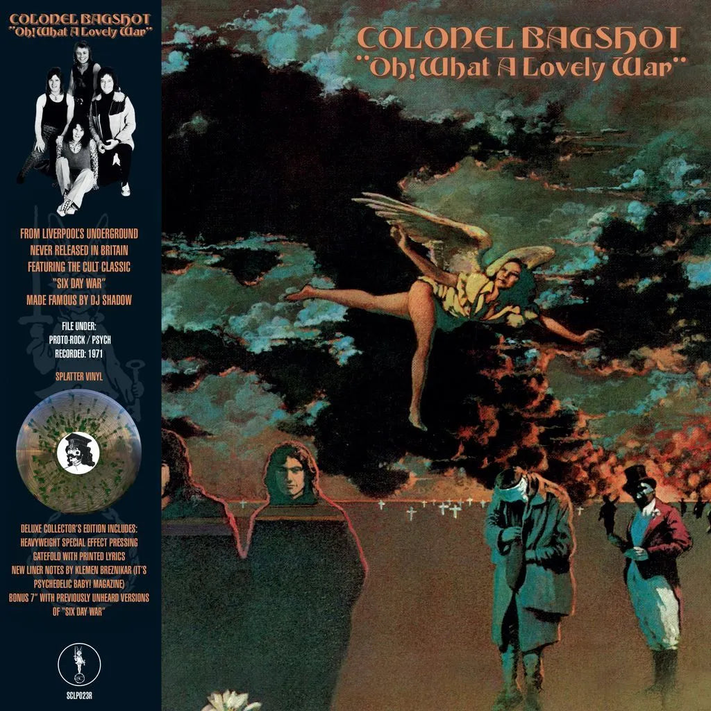 Colonel Bagshot - Oh! What a Lovely War - 2 LPs w/ bonus 7" on limited indie exclusive colored vinyl