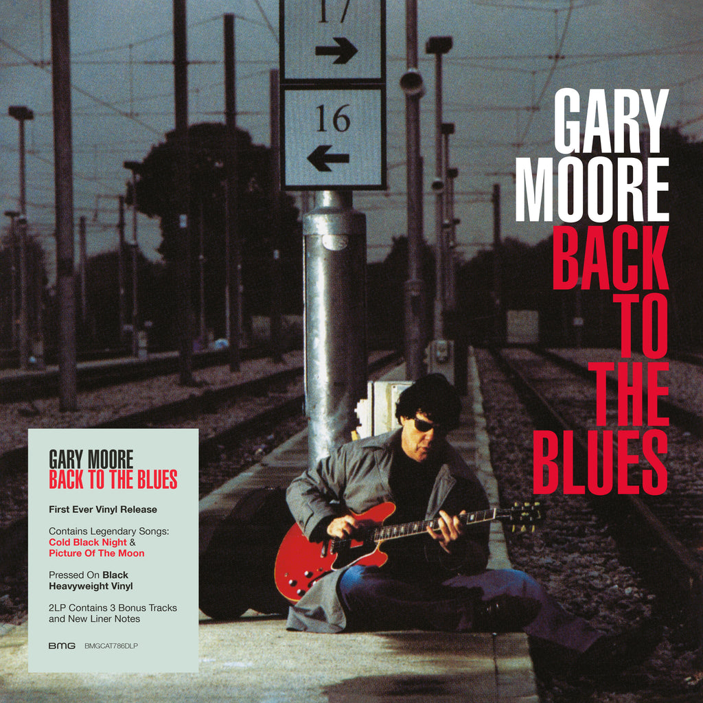 Gary Moore - Back to the Blues 2 LPs w/ 3 bonus tracks