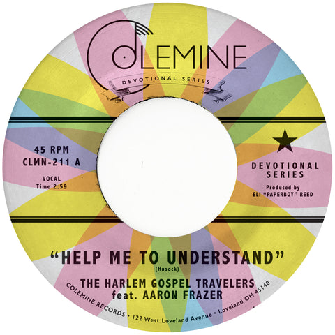 Harlem Gospel Travelers - Help Me To Understand / Look Up!  7" 45