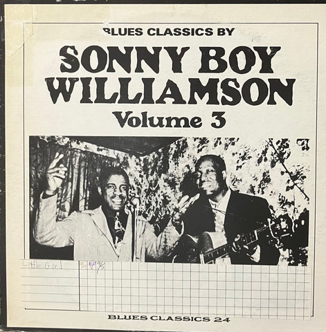 Sonny Boy Williamson - Blues Classics by Sonny Boy Williamson Volume 3