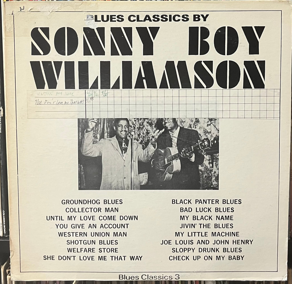 Sonny Boy Williamson - Blues Classics by Sonny Boy Williamson