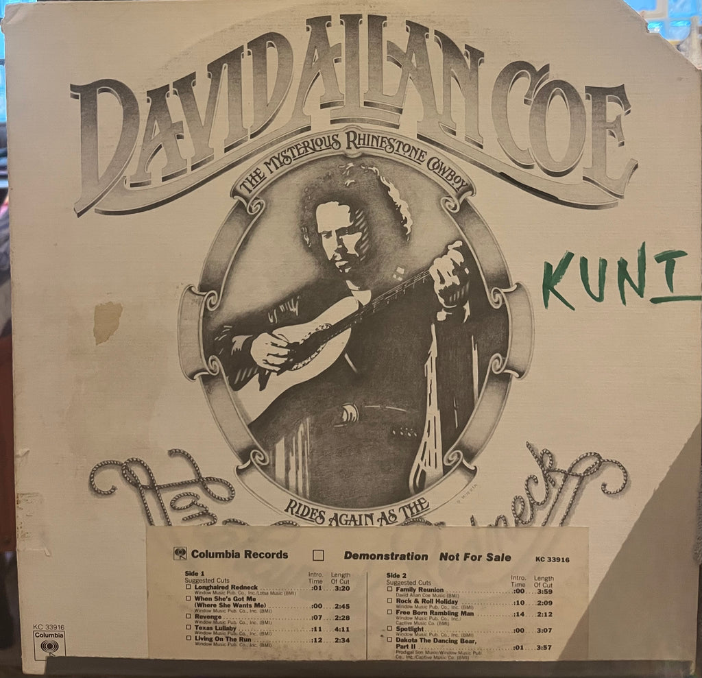David Allan Coe - Longhaired Redneck (Promo)