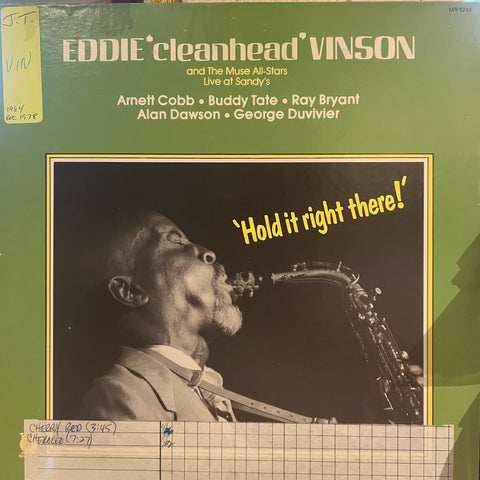 Eddie 'Cleanhead' Vinson - Hold It Right There