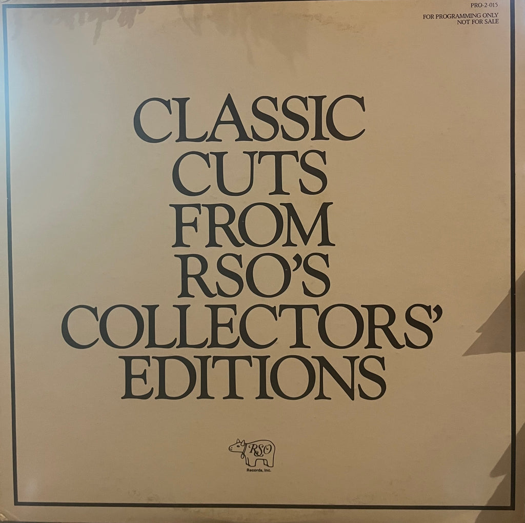 Eric Clapton Two Lp Promo Set "Classic Cuts from RSO's Collector's Editions"