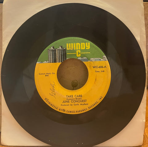 June Conquest - Take Care b/w All I Need