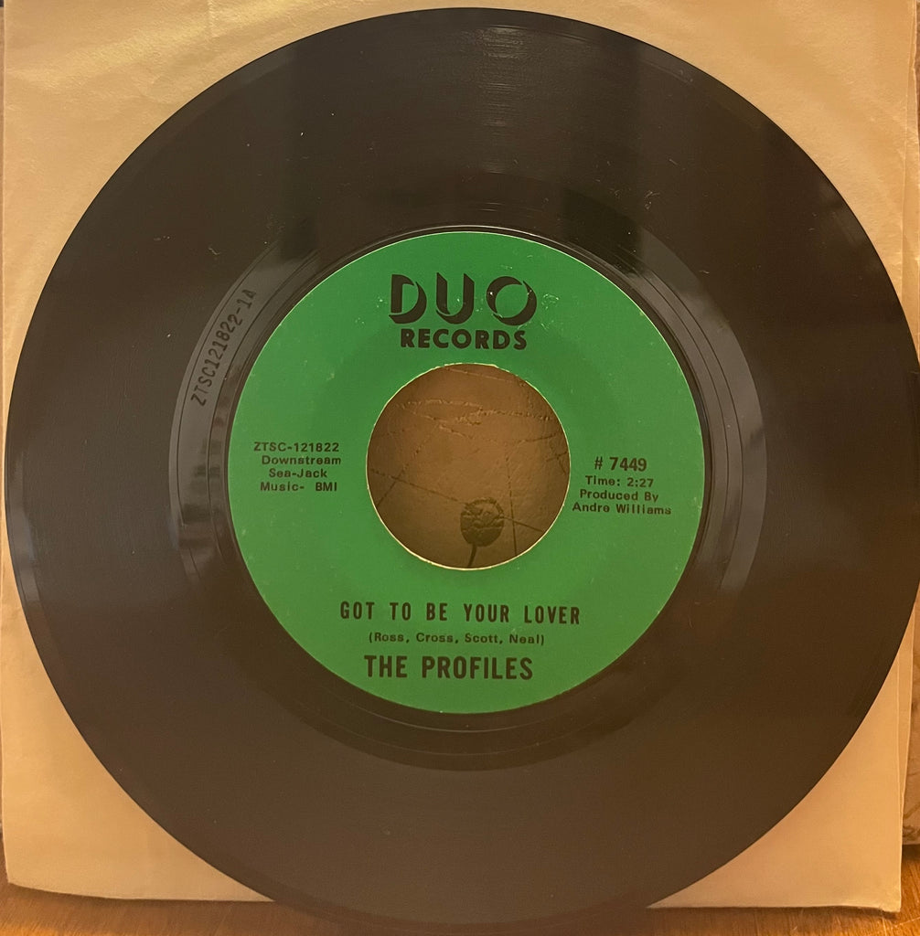 Profiles - Got To Be Your Lover b/w If I Didn't Love You