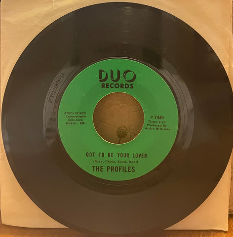 Profiles - Got To Be Your Lover b/w If I Didn't Love You