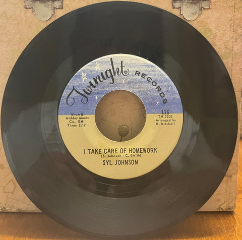 Syl Johnson - I Take Care of Homework b/w Take Me Back