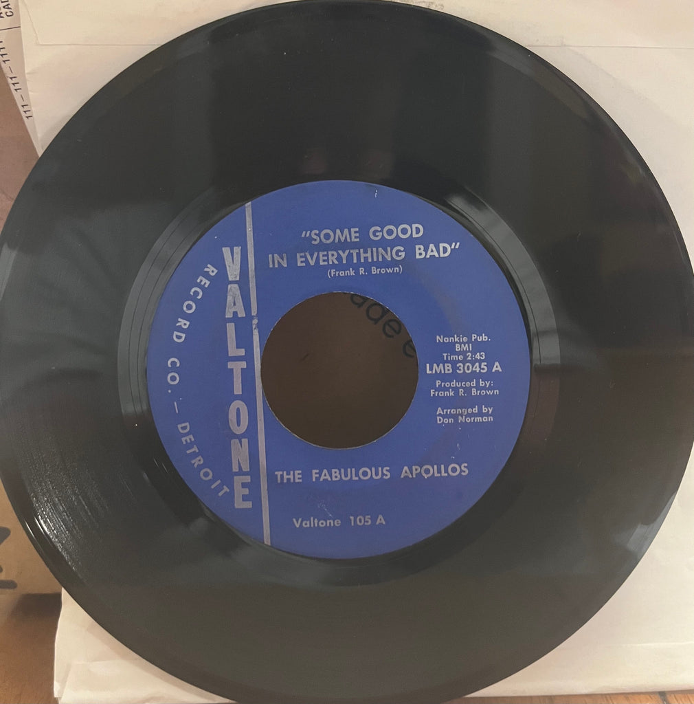 Fabulous Apollos - Some Good In Everything Bad b/w Some Good In Everything Bad (Inst)