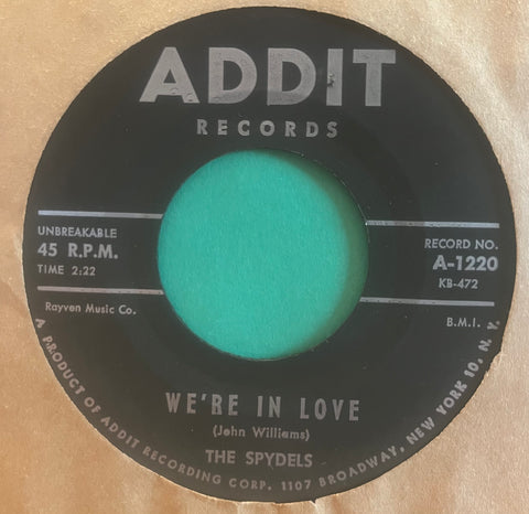 Spydels - We're in Love b/w Mig Mc Goon