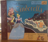 Walt Disney's Cinderella 1949 RCA Victor TWO 78rpm Album with Booklet