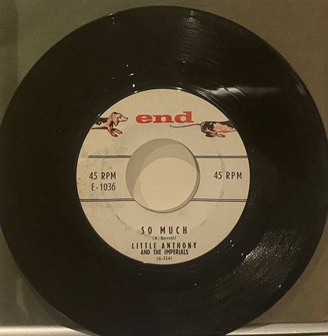 Little Anthony & The Imperials - So Much b/w Oh Yea