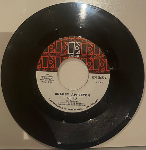 Crabby Appleton - Go Back b/w Try