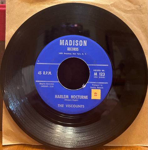 Viscounts - Harlem Nocturne b/w Dig