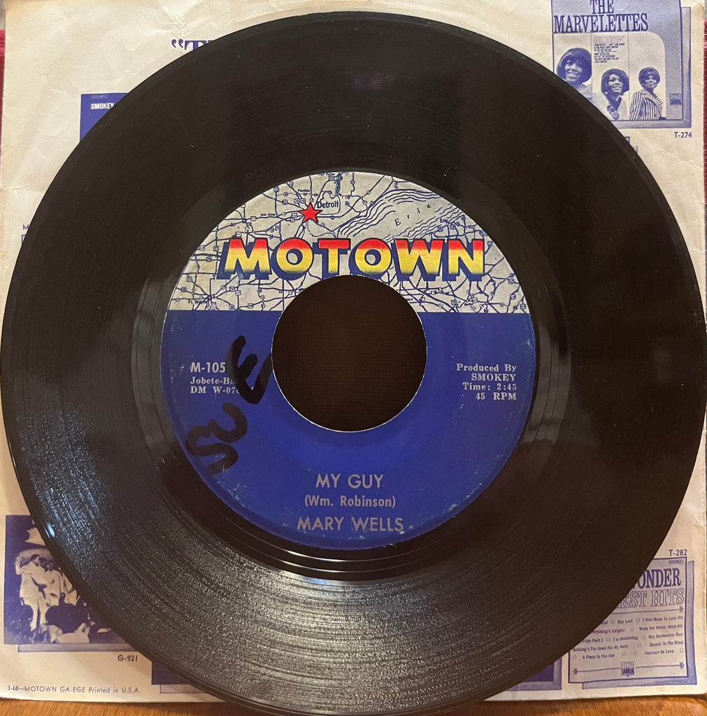 Mary Wells - My Guy b/w Oh Little Boy (What Did You Do To Me)