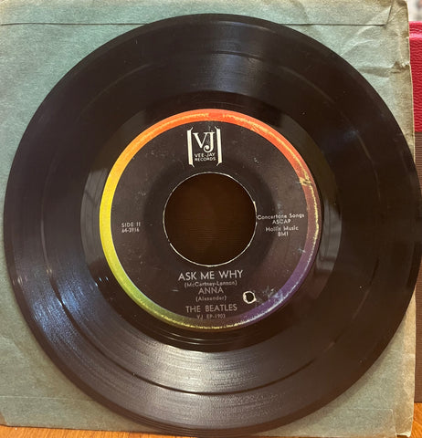 Beatles - Misery & Taste of Honey b/w Ask Me Why & Anna - Vee-Jay Ep