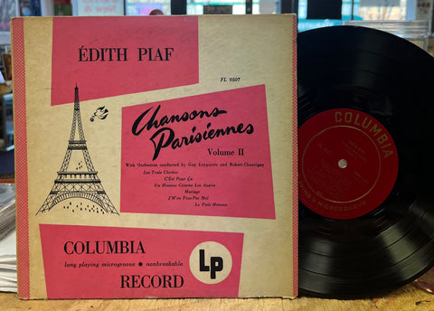 Edith Piaf - Chansons Parisiennes Volume II - 10" Lp