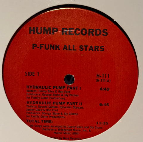P-Funk All Stars - Hump Records 12"