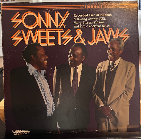 Sonny Stitt, Harry Sweets Edison & Eddie Lockjaw Davis - Sonny, Sweets & Jaws Live at Bubba's 1981