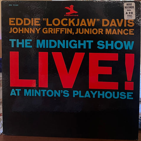 Eddie "Lockjaw" Davis - Midnight Show Live at Minton's Playhouse