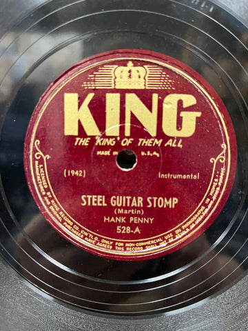 Hank Penny - Steel Guitar Stomp b/w I'm Counting The Days