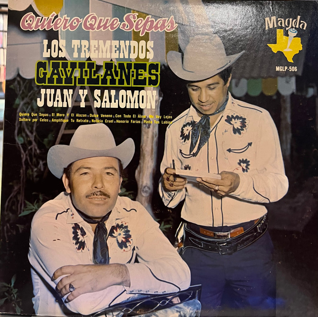 Los Tremendos Cavilanes Juan Y Salomon - Quiero Que Sepas