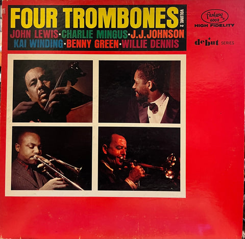 John Lewis / Charlie Mingus / J. J. Johnson - Four Trombones Vol. 2