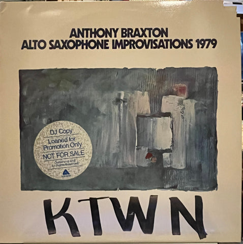 Anthony Braxton - Alto Saxophone Improvisation 1979