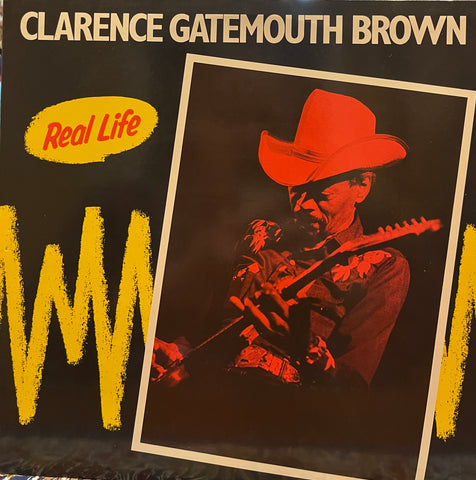 Clarence Gatemouth Brown - Real Life AUTOGRAPHED