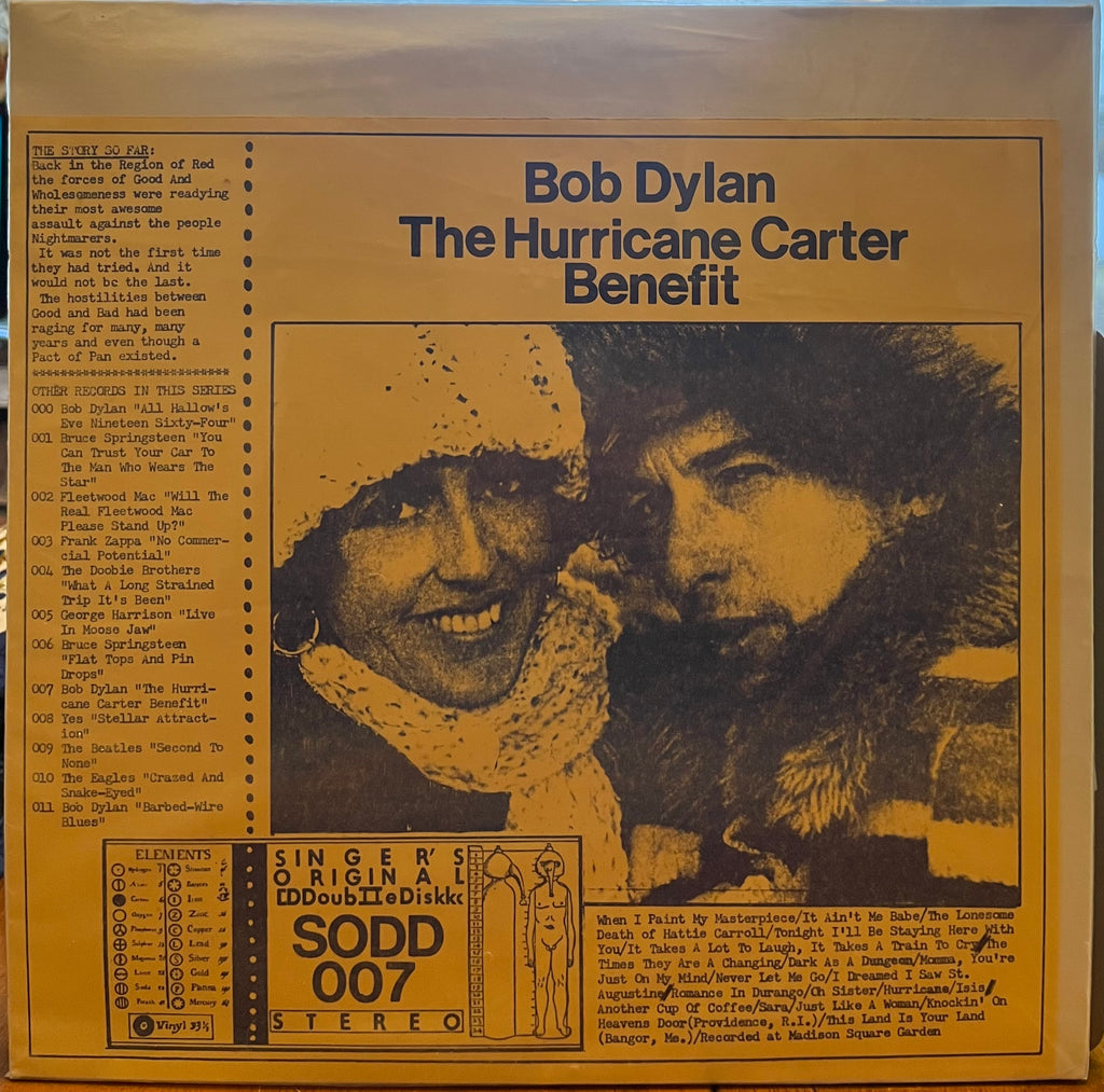 Bob Dylan - The Hurricane Carter Benefit