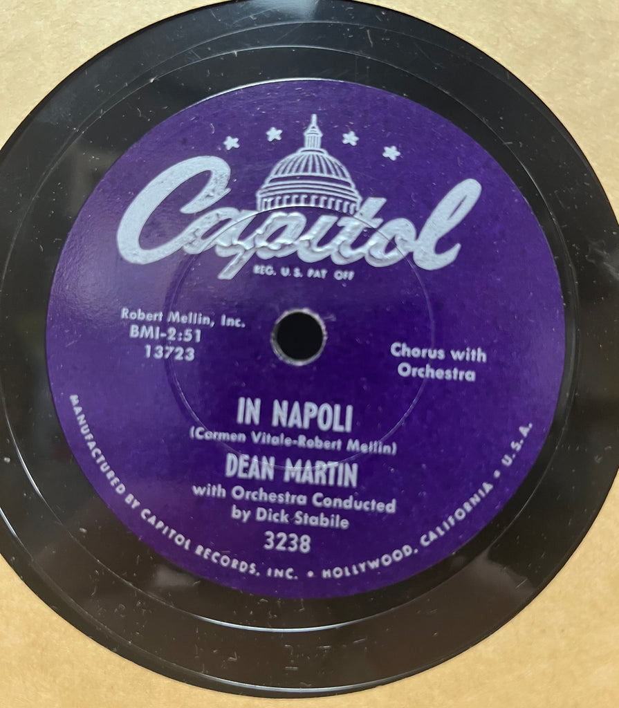 Dean Martin - In Napoli b/w I Like Them All