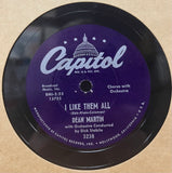 Dean Martin - In Napoli b/w I Like Them All