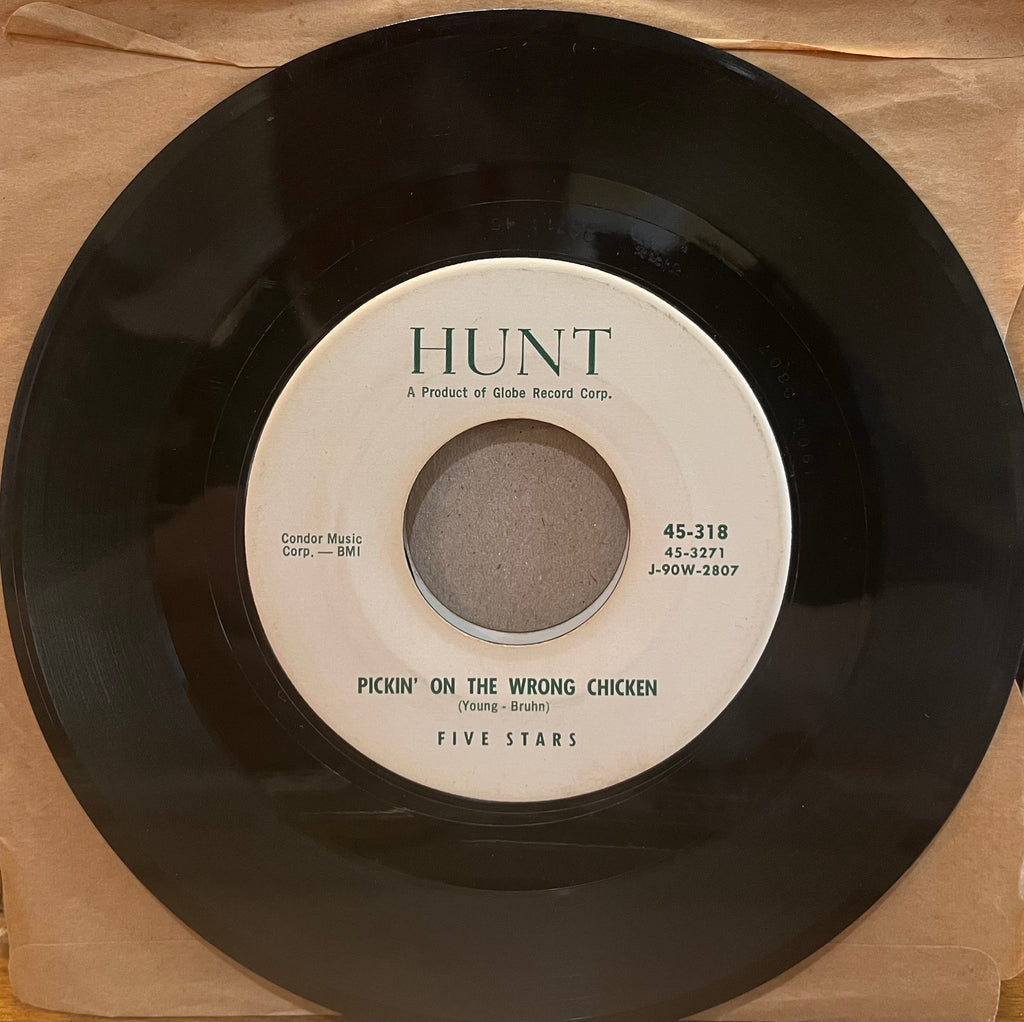 Five Stars - Pickin' On The Wrong Chicken b/w Dreaming