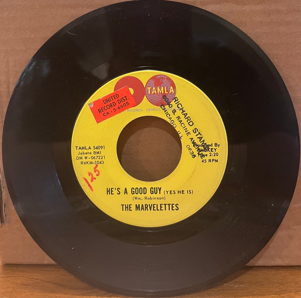 Marvelettes - He's a Good Guy (Yes He is) b/w Goddess of Love