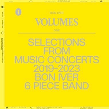Bon Iver - Volumes: One - Selections From Music Concerts 2019-2023