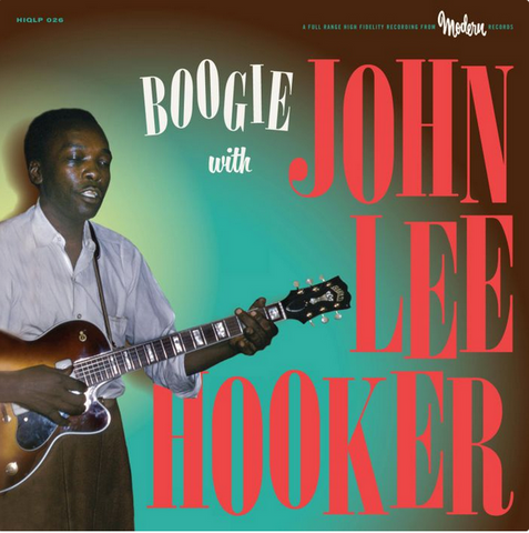 John Lee Hooker - Boogie With John Lee Hooker - import LP