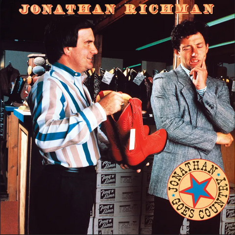Jonathan Richman - Jonathan Goes Country - on limited RED vinyl (RSD23)
