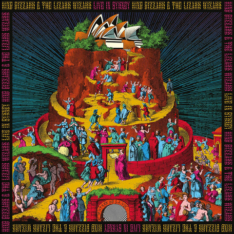 King Gizzard and the Lizard Wizard - Live in Sydney 2021 - 3 LP box on LTD colored vinyl w/ bonus poster