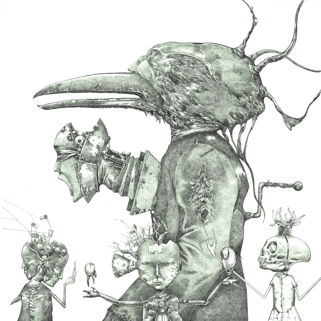 Korn - (Untitled) Deluxe - Glow-in-the-dark LP jacket!