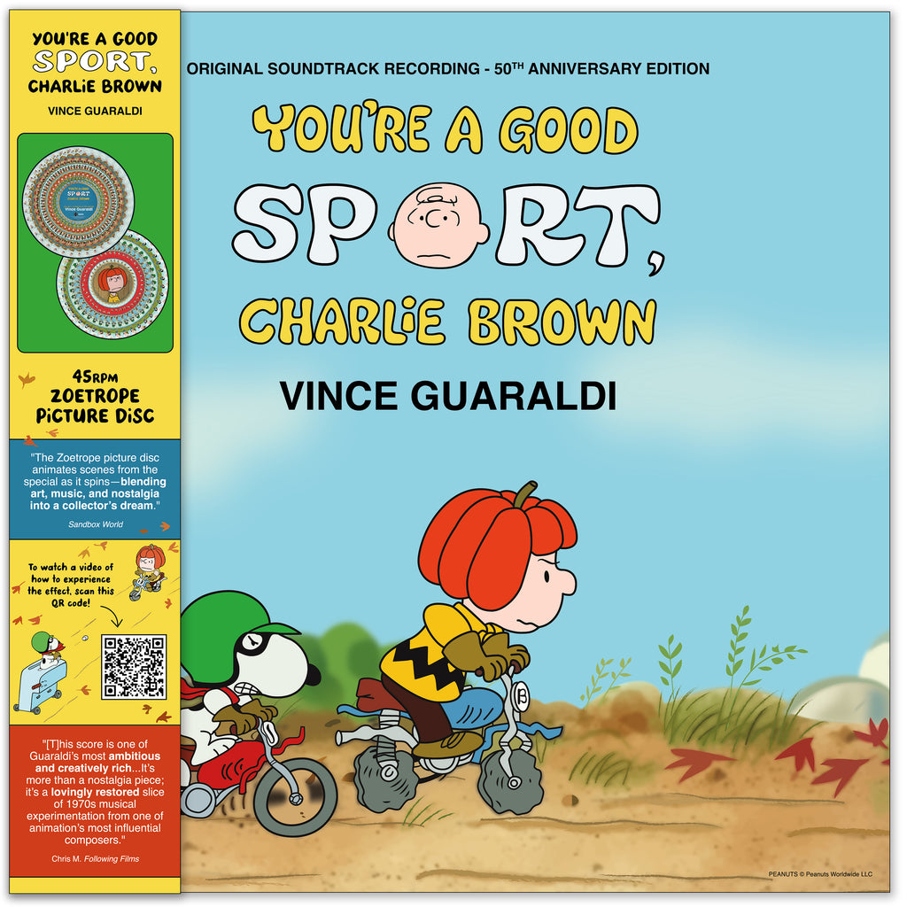 Vince Guaraldi - You're a Good Sport, Charlie Brown - Limited 50th Anniversary ZOETROPE LP
