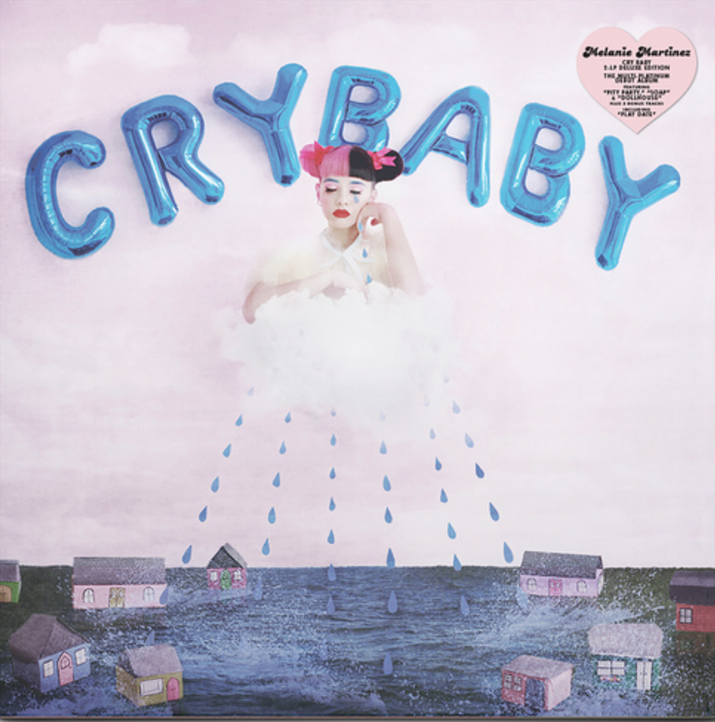 Melanie Martinez - Cry Baby - 2 LP Deluxe edition w/ 3 bonus tracks on limited colored vinyl