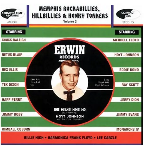 Various - Memphis Rockabillies, Hillbillies & Honky Tonkers Vol 2: The Erwin Records Story - 38 rare tracks!