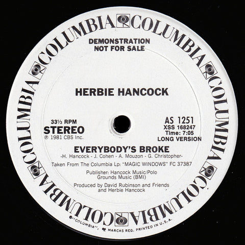 Herbie Hancock - Everybody's Broke 3:53 Version and 7:05 Version