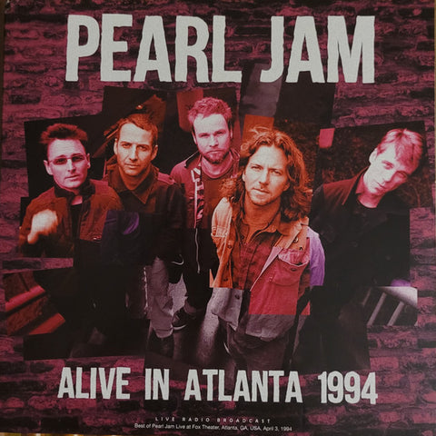 Pearl Jam - Live in Atlanta 1994 - import