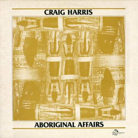 Craig Harris - Aboriginal Affairs