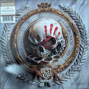 Five Finger Death Punch - Best of Vol. 1 - 2 LP 20th Anniversary import on limited GREY vinyl