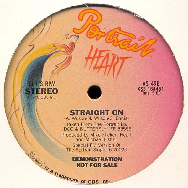 HEART - Straight On 12"